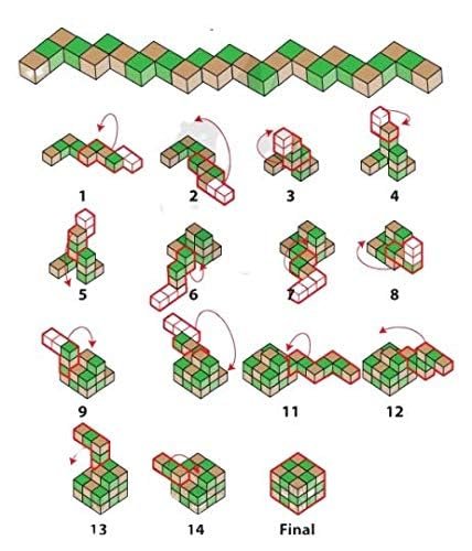wooden snake cube wooden snake cube