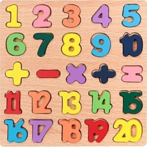 small wooden abcd boards