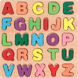 small wooden abcd boards