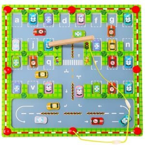 alphabets car parking board