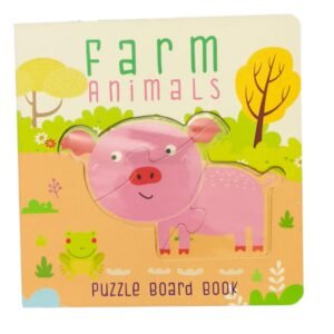 farm animals puzzle boardbook