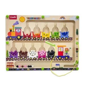 magnetic train maze