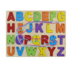 alphabets lacing board