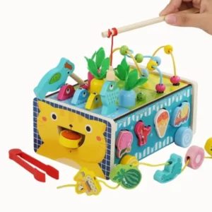 8 in 1 multifunctional wooden toy