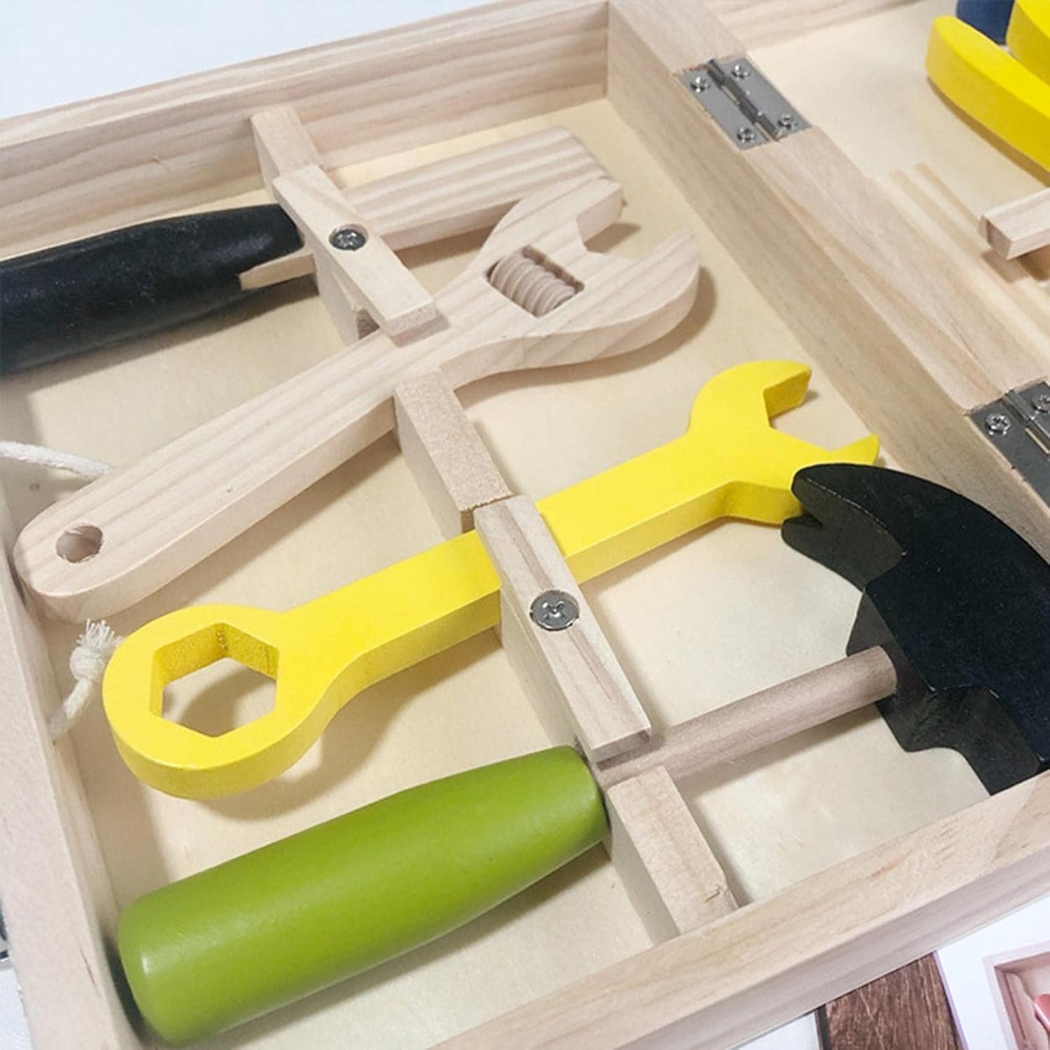 wooden repair tool set box wooden repair tool set box
